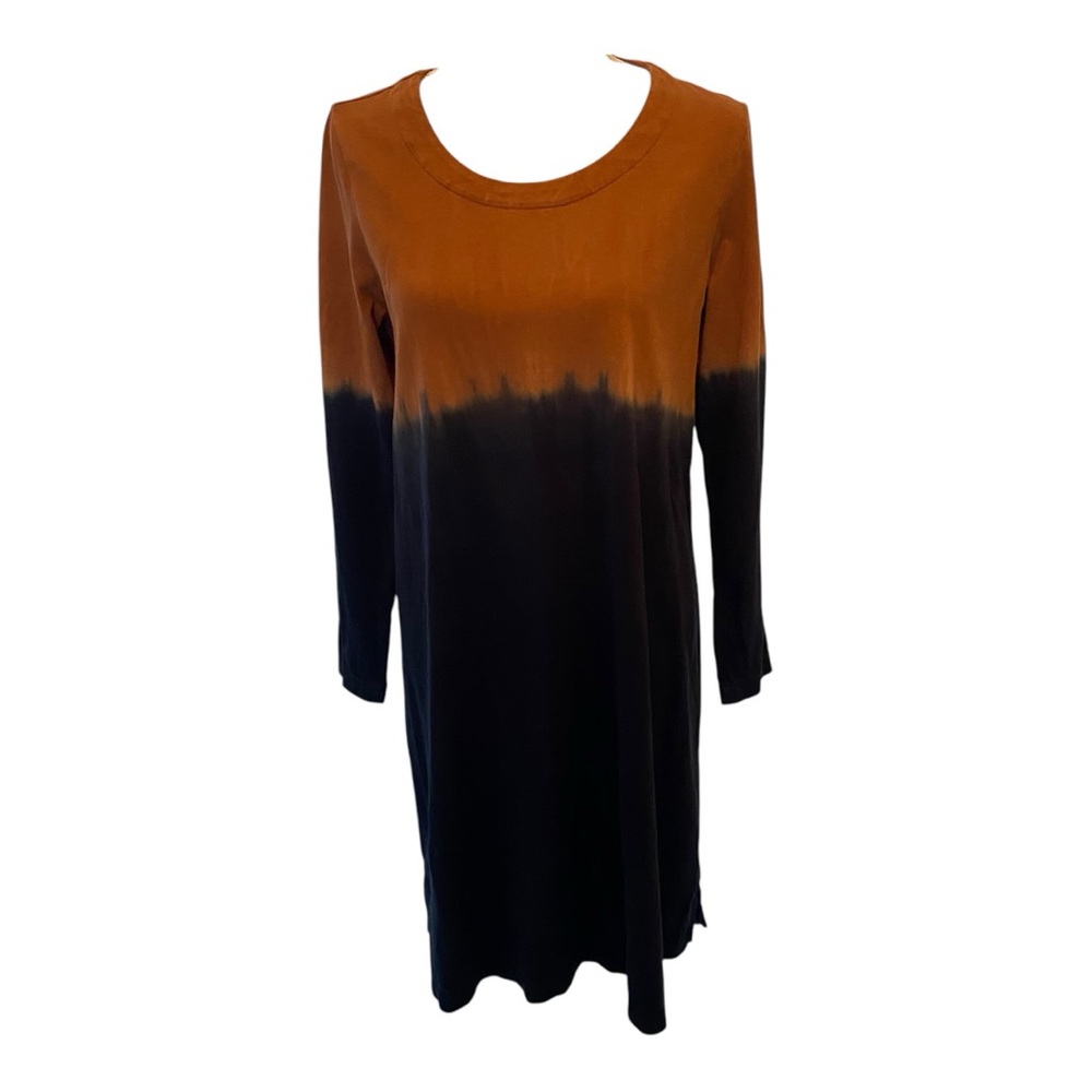 J. Jill Pure Jill Ombr Sunset A Line Dress.
